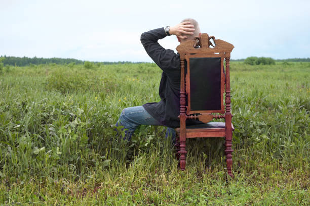 istock Man Relaxing Outdoor 698078284