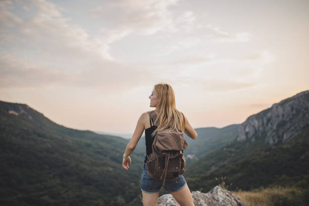 istock Girl in the wild 698084118