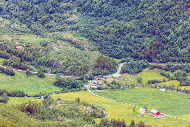 istock Mountains summer landscape in Norway. 698096182