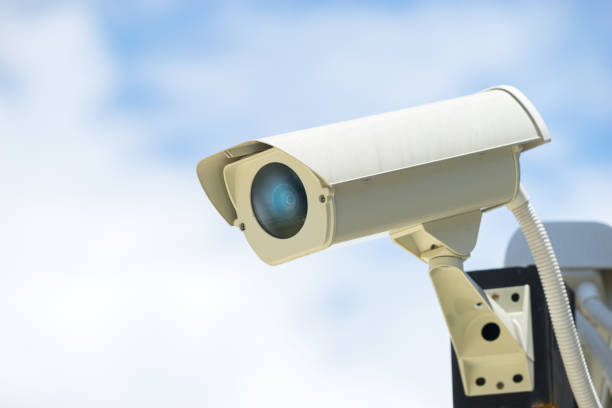 istock CCTV camera in home village 698096342