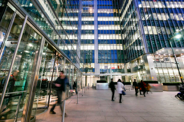 istock London train and office building skyscraper in rush hour 698096542