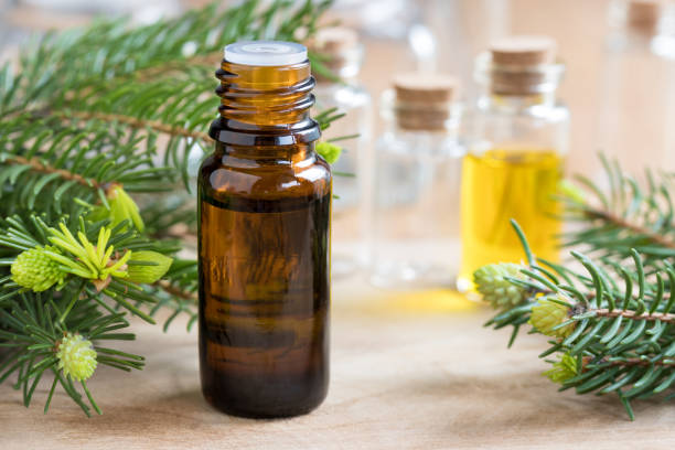 istock A bottle of fir essential oil 698114076