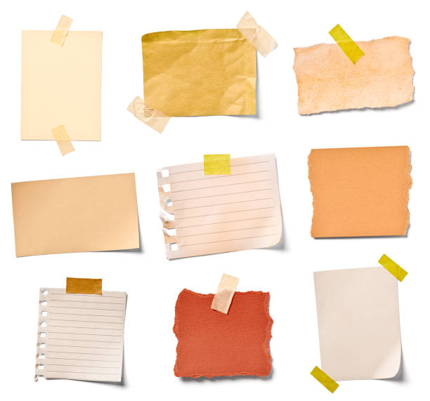 istock vintage note paper office business 698114506
