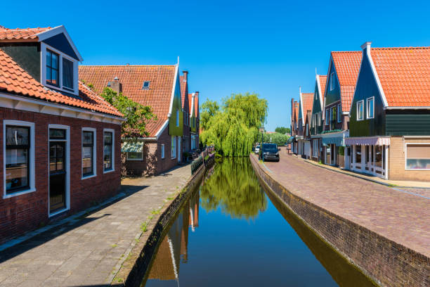 istock Canal in Volendam Netherlands 698117256