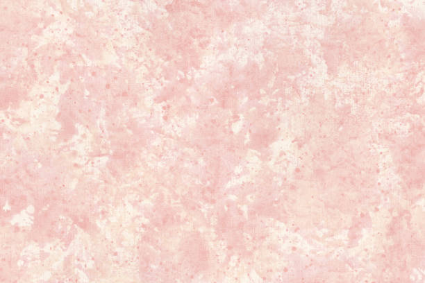 istock Hand-drawn pink watercolor texture 698123360