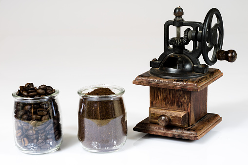 old coffee grinder