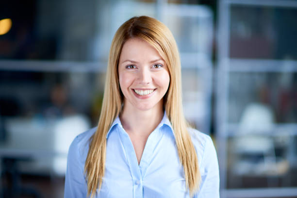 istock Ambitious and confident business lady 698173490