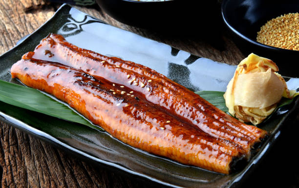 istock Japanese eel grilled or Unagi ibaraki. 698197474