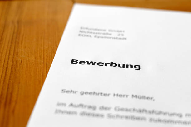 istock A letter on a wooden desk - application 698200426