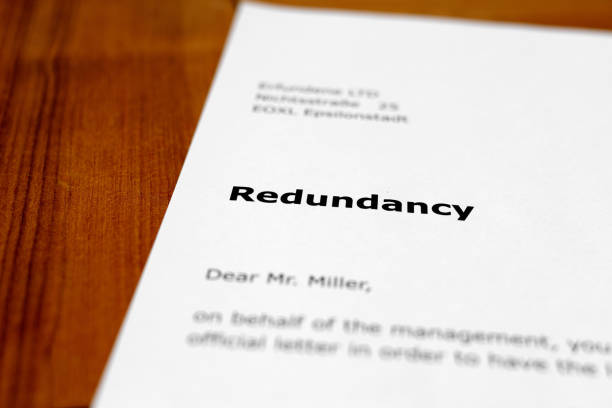 istock A letter on a wooden table - redundancy 698207022