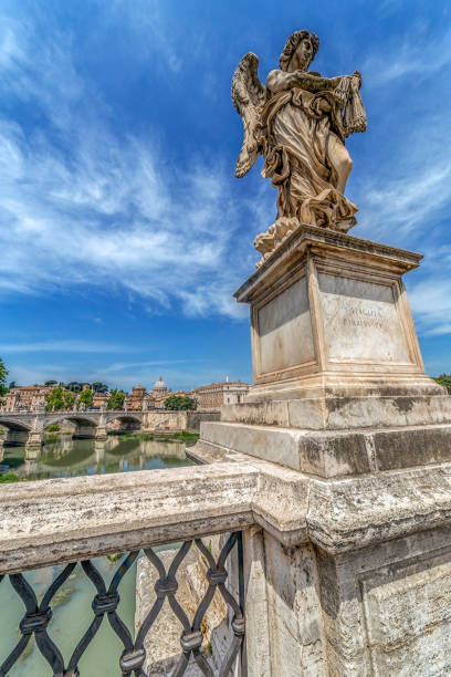 istock Statue of Agnel from Angel's Bridge 698210284