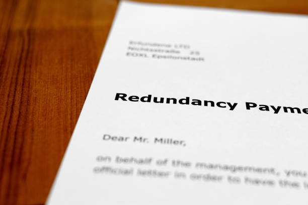 istock A letter on a wooden desk -  redundancy payment 698217572