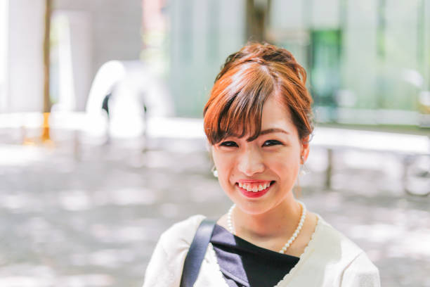 istock A woman with a cute smile 698217962