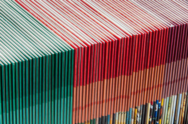 Colored paper sleeves for CDs or DVDs