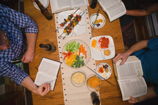 istock Casual Young Adult Bible Study 698264094