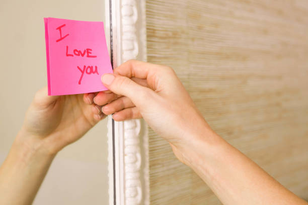 istock I love you note on the mirror 698356976