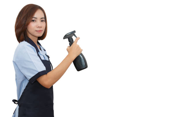 istock Asian woman maid. 698360004