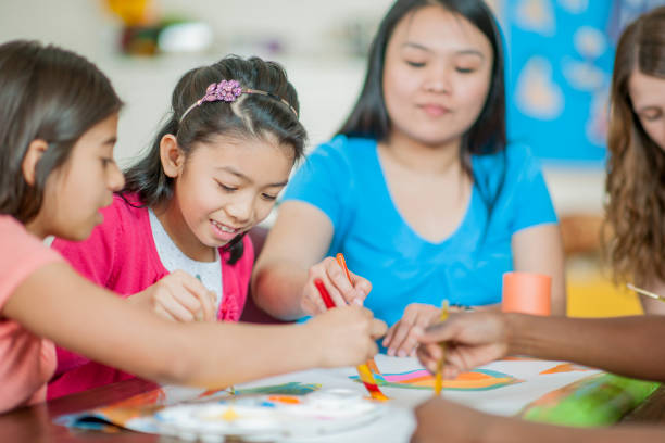 istock Fun with Friends at Sunday School 698371788
