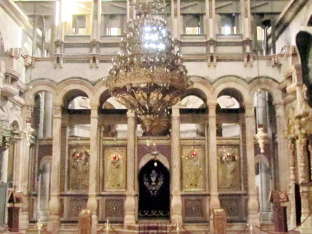 istock Jerusalem Holy Sepulcher Catholicon Hall 2012 698397512