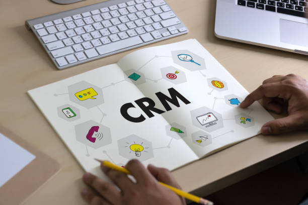 istock Business Customer CRM Management Analysis Service Concept , Customer relationship management 698436768