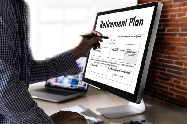istock Retirement Plan time to money saving for retirement concept 698436846