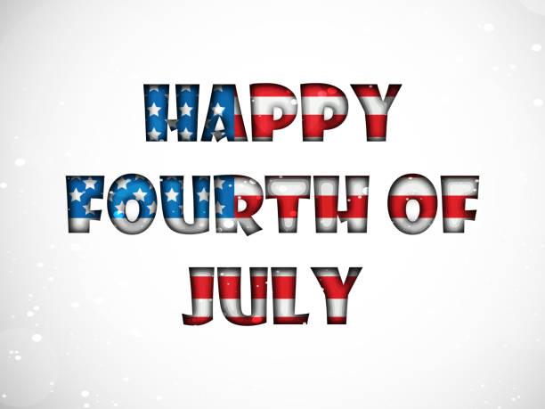 istock Illustration of elements for the occasion of U.S.A Independence Day background 698494802