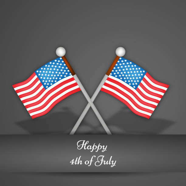 istock Illustration of elements for the occasion of U.S.A Independence Day background 698495796