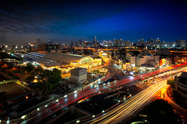 istock Bangkok city skyline 698495970