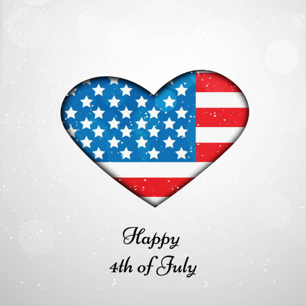 istock Illustration of elements for the occasion of U.S.A Independence Day background 698499386
