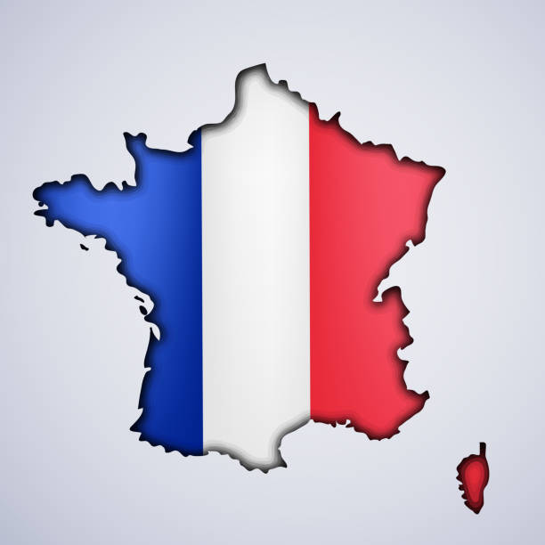 istock Illustration of elements for France Bastille Day 698506474