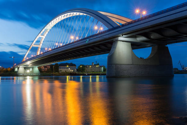 istock Apollo bridge in Bratislava, Slovakia. 698540542