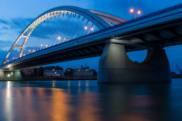 istock Apollo bridge in Bratislava, Slovakia. 698541860