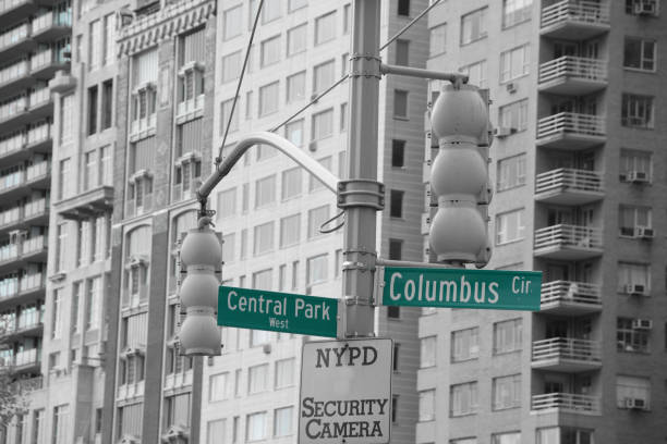 istock Columbus Street and Central Park New York 698552462