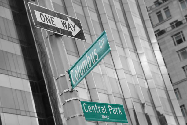 istock Columbus Street and Central Park New York 698558628
