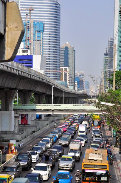istock Bangkok traffic jam, Thailand 698569856