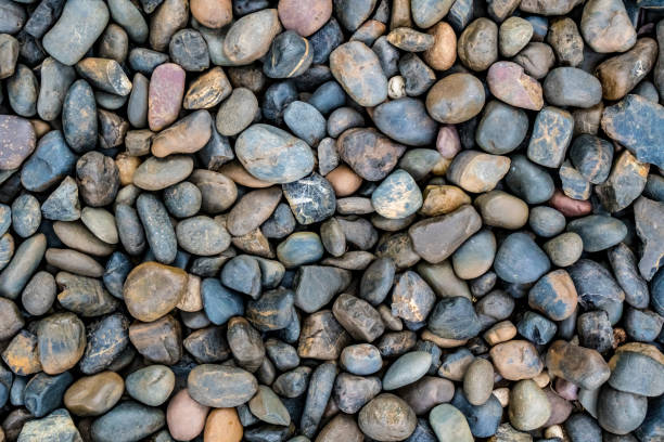 istock Gray and brown gravel texture 698570214