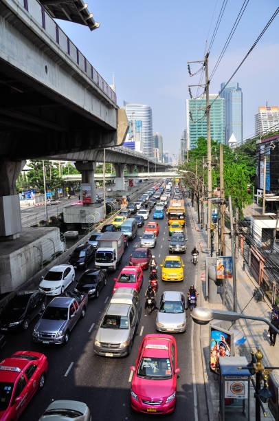 istock Bangkok traffic jam, Thailand 698572400