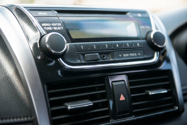 istock Interior view of a car 698575294