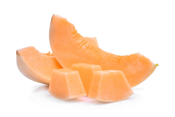 istock slice of honeydew melon(sunlady) isolated on white background 698580796