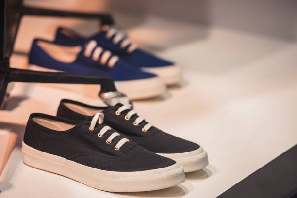 istock Sport shoes in a store in Paris 698639536