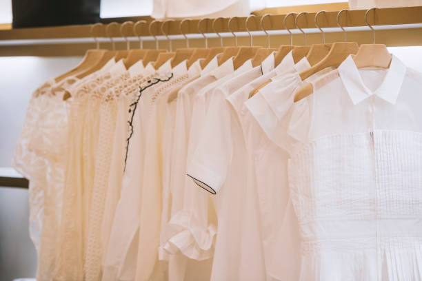 istock shirts in a store in paris 698653066