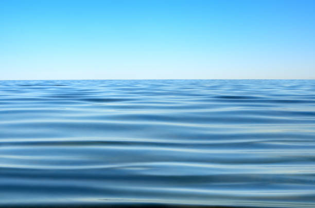istock Panorama of sea waves against the blue sky 698653908