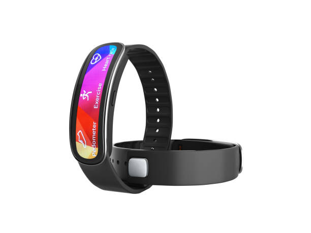 istock fitness bracelet smart watch without shadow on white background 3d 698703730