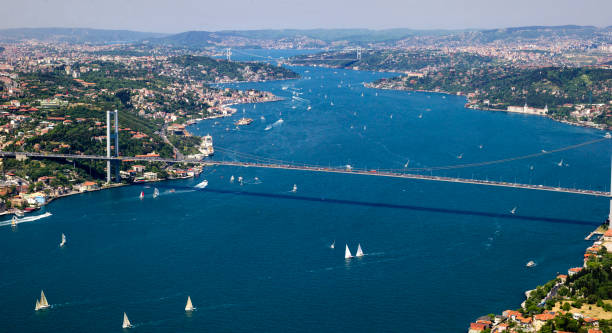 istock Sailboat activity at Bosphorus  Istanbul , TURKEY 698717102