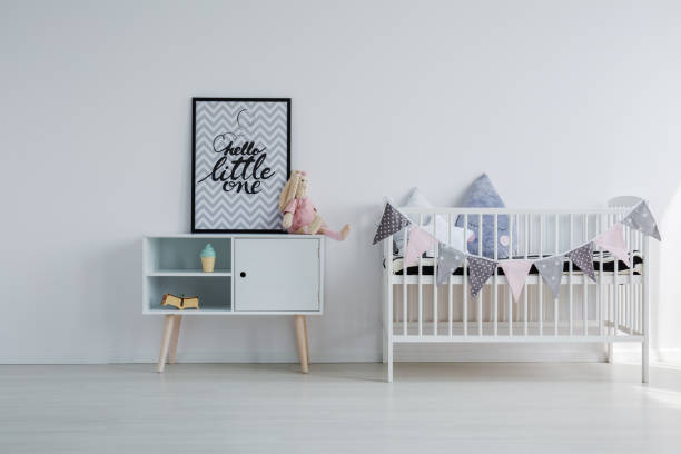 istock Baby girl bedroom 698723908