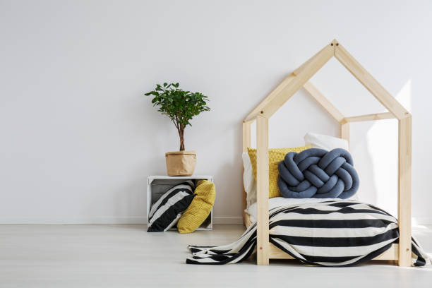 istock Stylish toddler's room 698723942