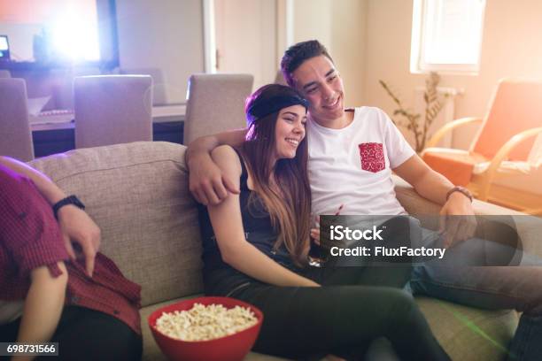 In His Arms Is Nicer Stock Photo - Download Image Now - Teenager, Domestic Life, Boyfriend