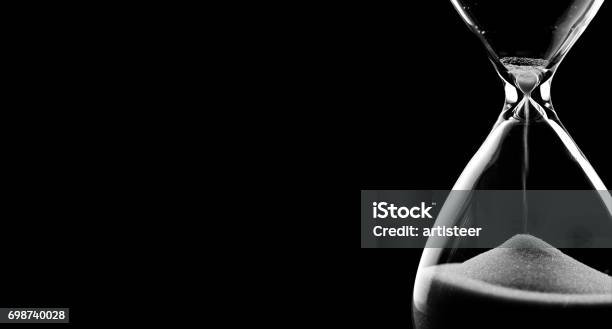 Hourglass Stock Photo - Download Image Now - Hourglass, Time, Deadline