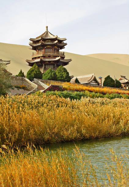 istock Pagoda at Crescent Lake 698753964