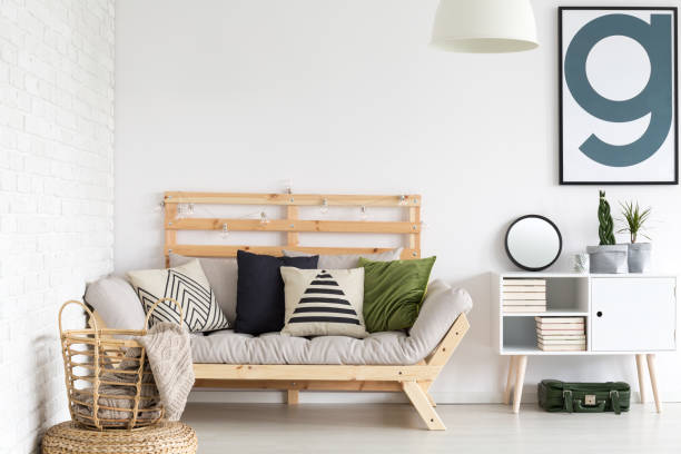 istock Small but cozy living room 698758166